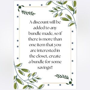 Discount Offer for Bundles